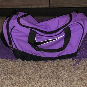 Purple Nike Duffel Bag